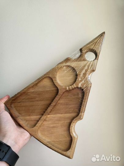 Менажница из дерева подарок на 8 марта