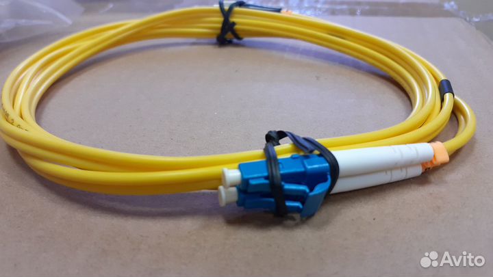 Патчкорд оптический LC/UPC-FC/UPC, duplex, 2 м
