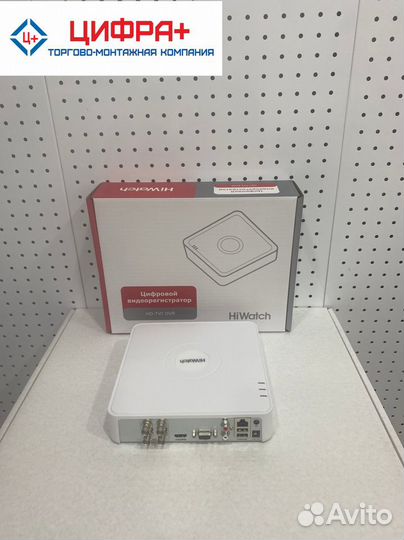 Видеонаблюдение. HiWatch DVR-104P-G 4-х канальный