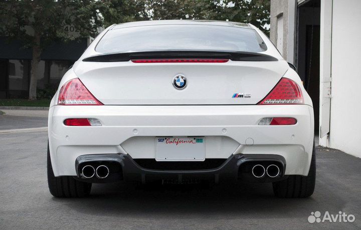 Диффузор заднего бампера для BMW М6 E63