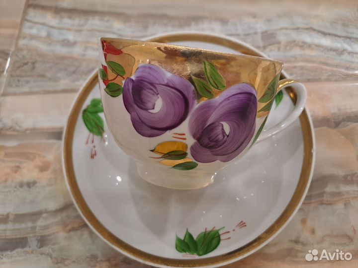 Чайник, сахарница, чайные сервизы Дулево СССР