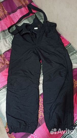 Зимние штаны с подтяжками