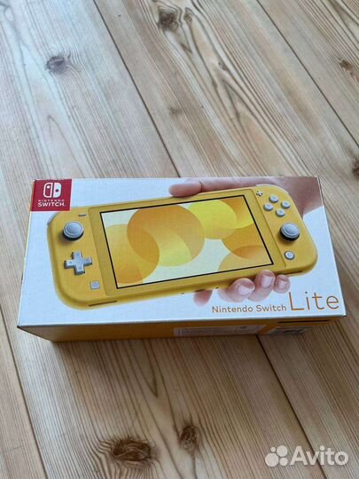 Nintendo switch lite прошитая 128gb
