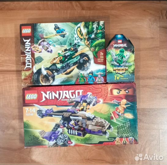 Lego Ninjago наборы новые