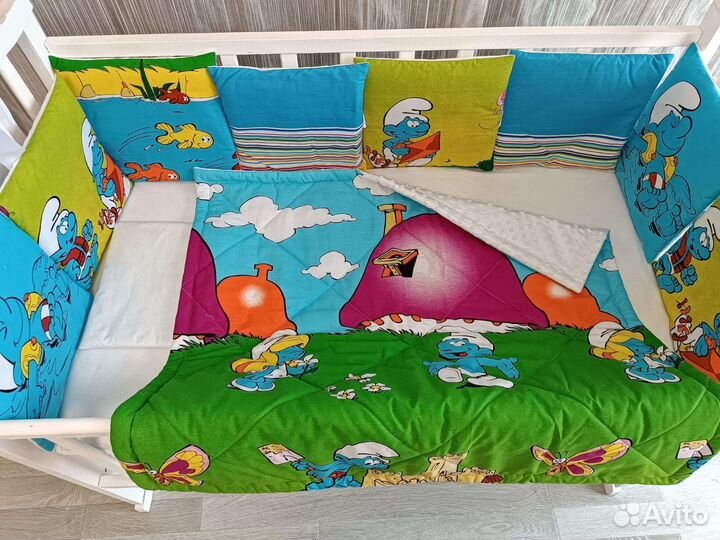 Бортики в кроватку