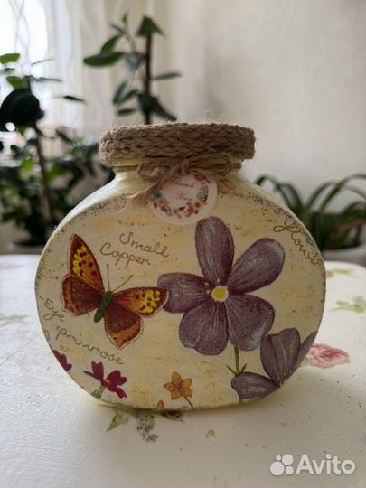 Баночки декупаж