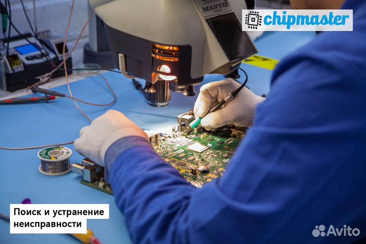 Мелкокомпонентная пайка платы iPhone, Android и тд