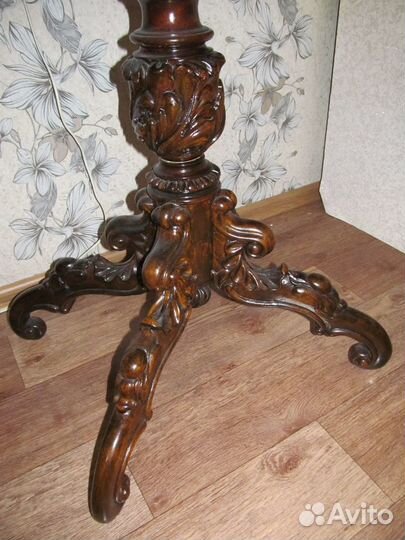 Стол раритет + стеклянный фотонегатив