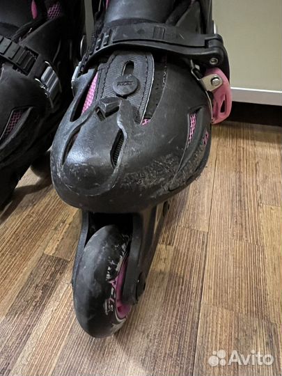 Роликовые коньки детские раздвижные