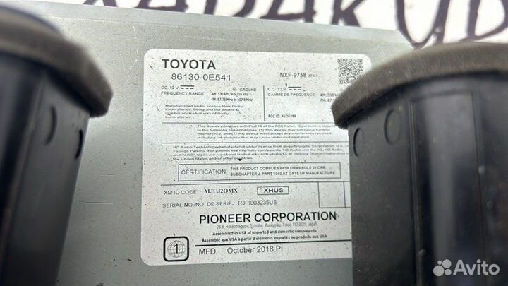 Магнитола Lexus Rx4 Rx200T Rx300 Rx350 Rx450H