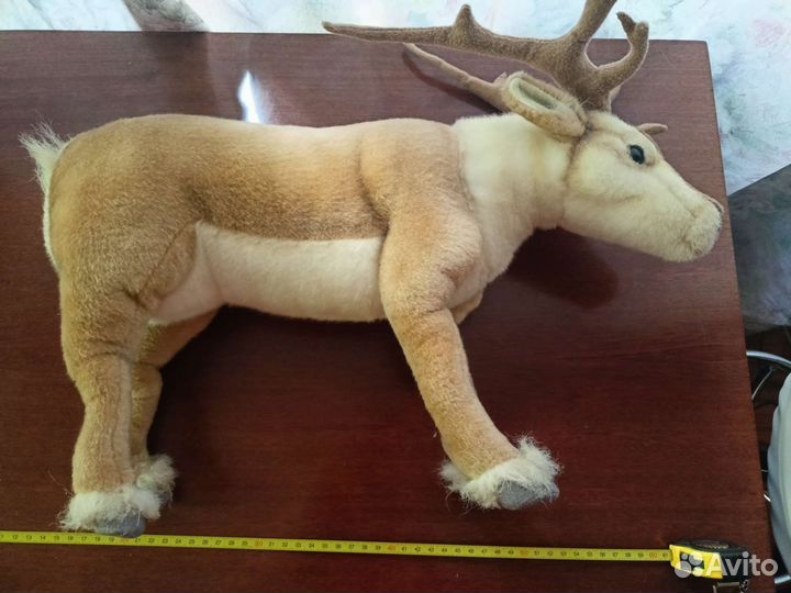 Мягкие игрушки Hansa олень, сокол, сова, антилопа