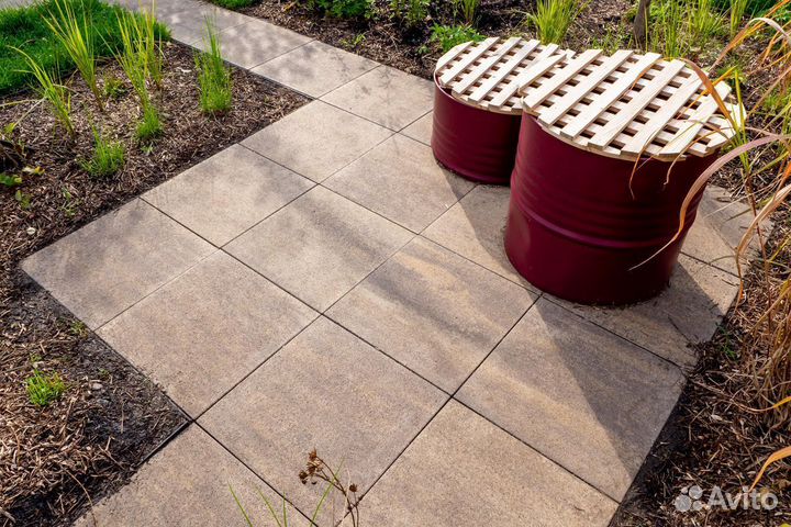 Тротуарная плитка, брусчатка от завода в наличии