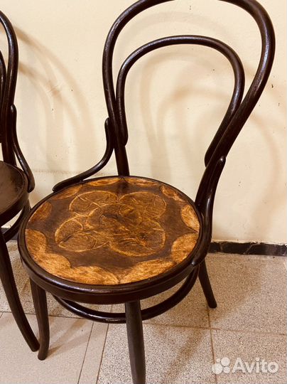 Венские гнутые Буковые стулья Thonet
