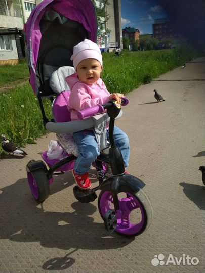 Детский трехколесный велосипед