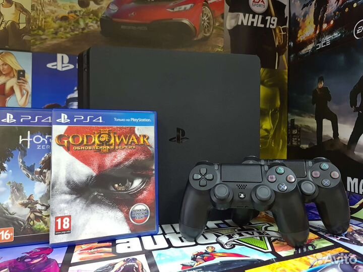 Sony Playstation 4 Ps4 Slim 2 Джоя Игры