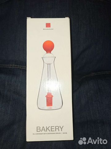 Новый контейнер с кистью-дозатором, KuchenLand