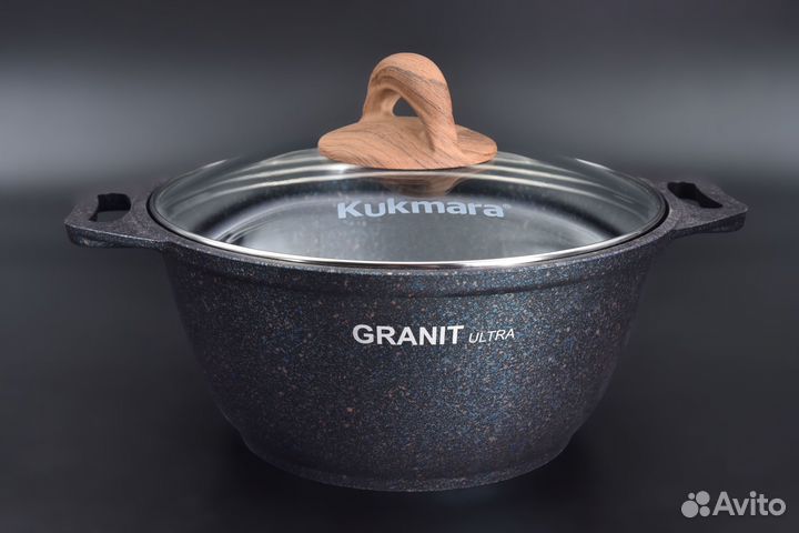 Кастрюля 2л со стекл. крышкой, ап 