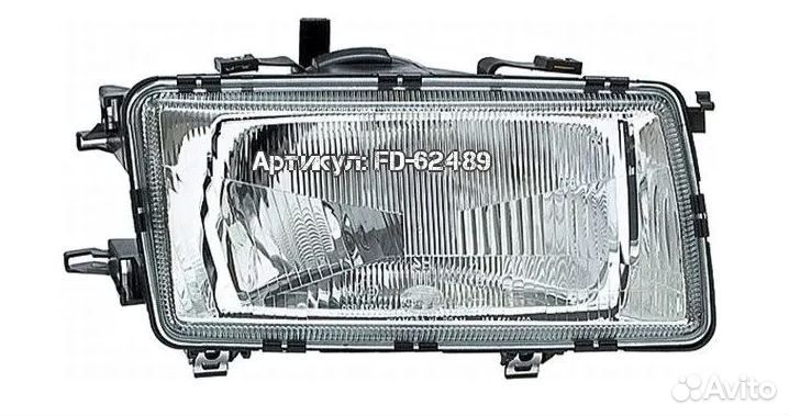 Фара левая audi 80 1986-1991