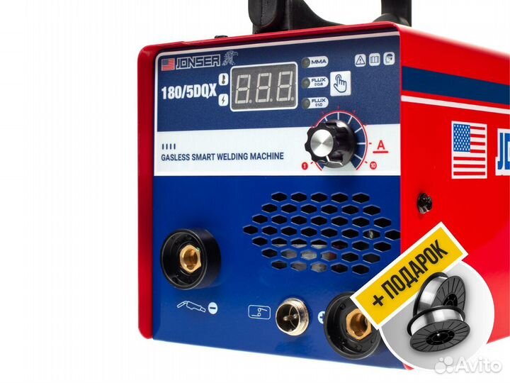 Полуавтомат Сварочный jonser 180/5 DQX с проволоко