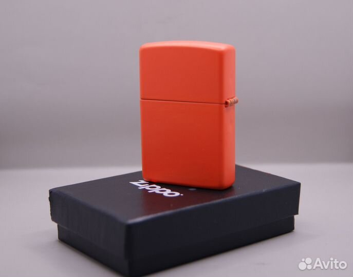 Оригинальная Zippo 231 Regular orange matte