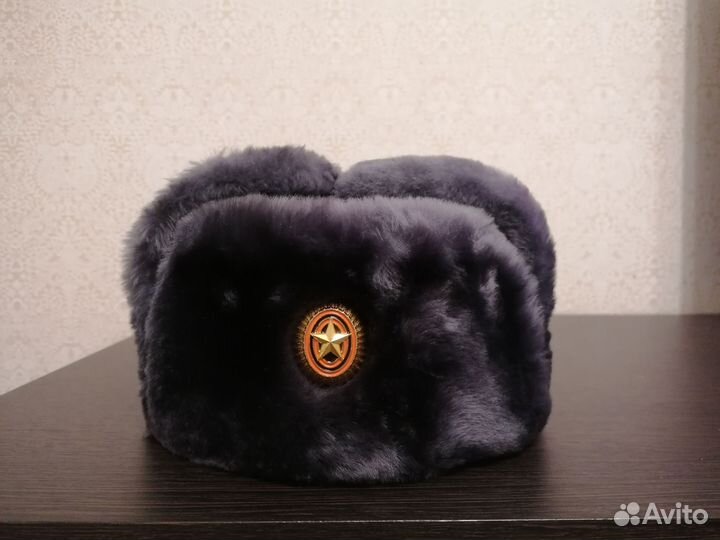 Мужская шапка ушанка военная