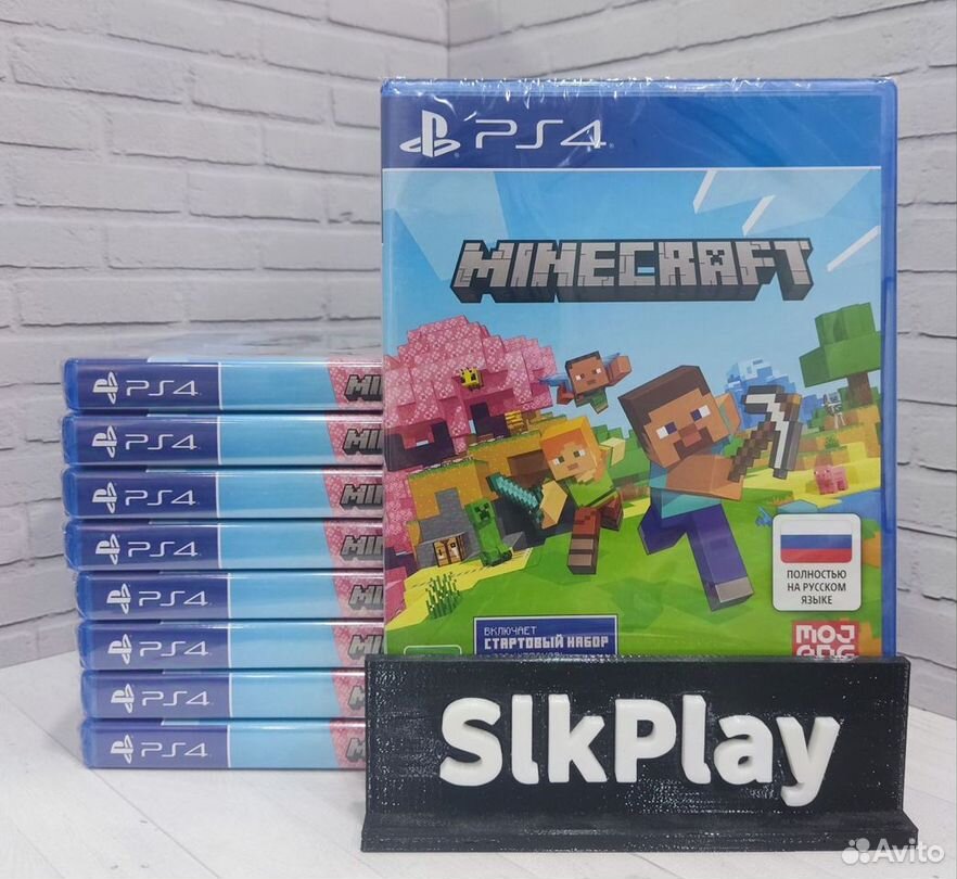 Minecraft PS4 Новый диск