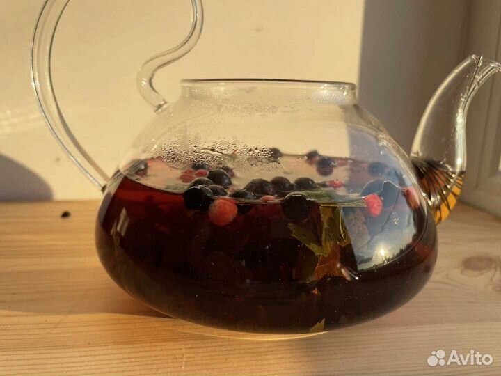 Иван-чай со смородиной 1кг, ягоды, ресторанный