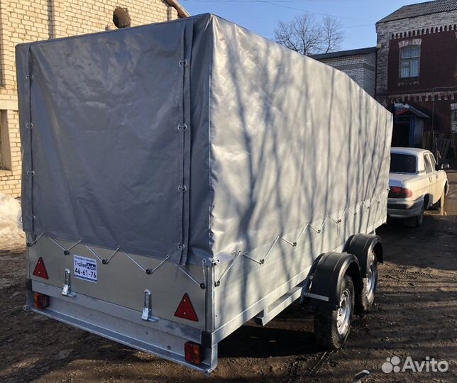 Пошив тентов для легковых прицепов