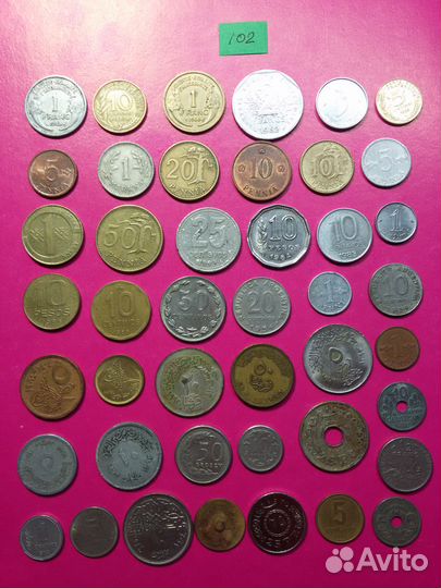 Монеты иностранные наборы