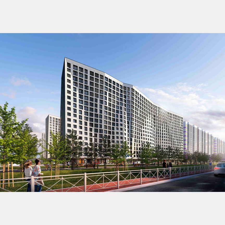 3-к. квартира, 65,3 м², 13/18 эт.
