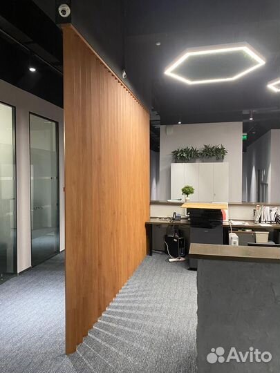 Перегородка в офис,салон красоты