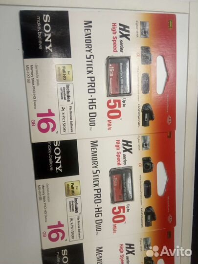 Карта памяти Sony Memory stick, SD, mini SD,RS MMC