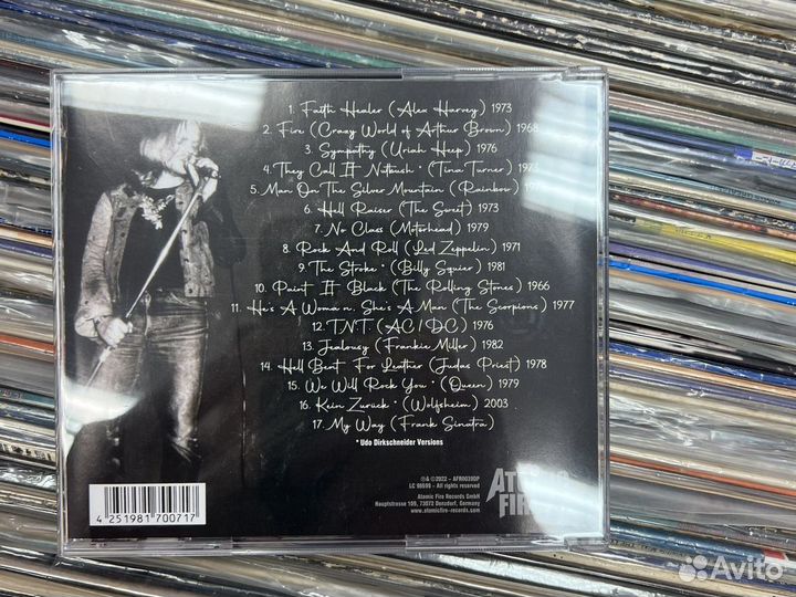 Музыкальные cd диски UDO 2022