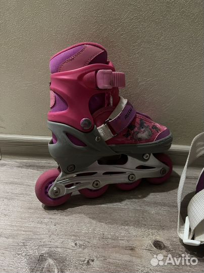 Ролики раздвижные р-р 28-33