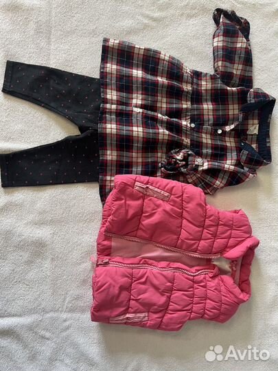 Фирменные Вещи пакетом 9-12 месяцев