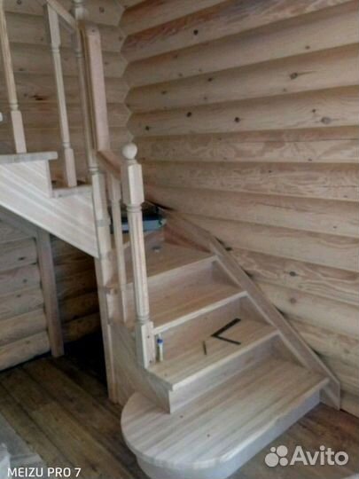 Лестницы деревянные
