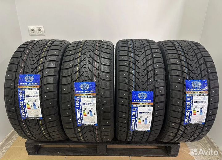 Tri Ace Snow White II Stud 285/40 R22 и 325/35 R22 110H