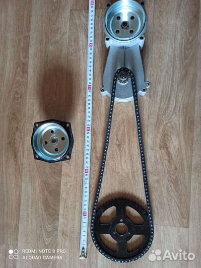 Редуктор на триммер для самоделок