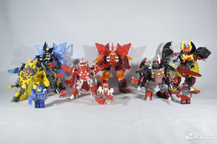 Конструкторы. Наборы лего и Tenkai Knights