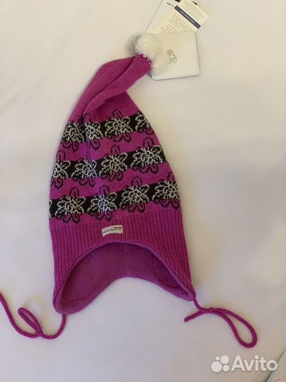 Шапка kerry finland с завязками новая шерсть
