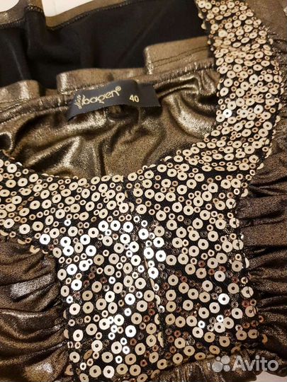 Топ с паетками