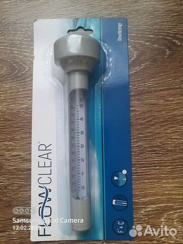 Термометр-поплавок для бассейна