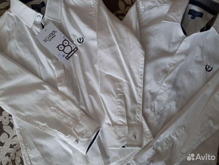 Школьная рубашка 128