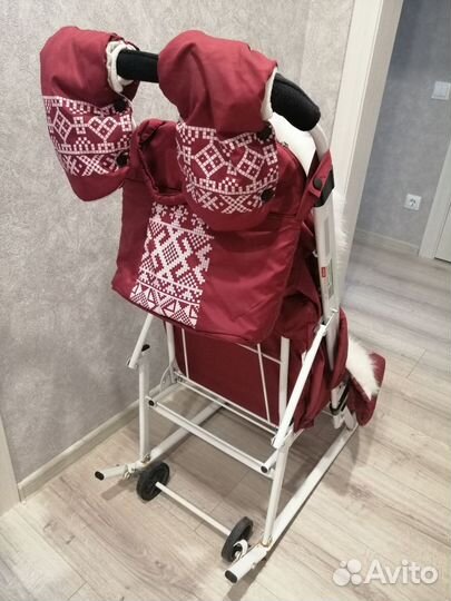 Коляска санки