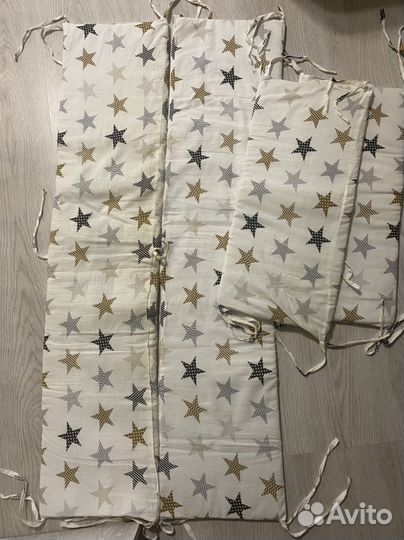 Бортики для детской кроватки