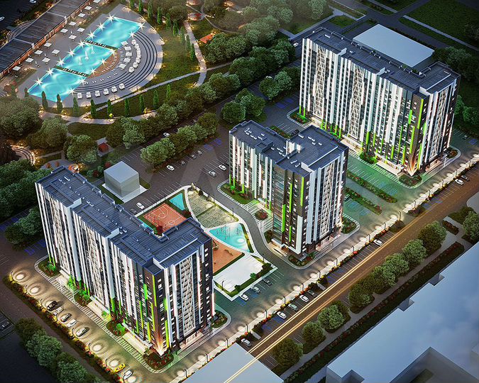 2-к. квартира, 46,6 м², 8/16 эт.