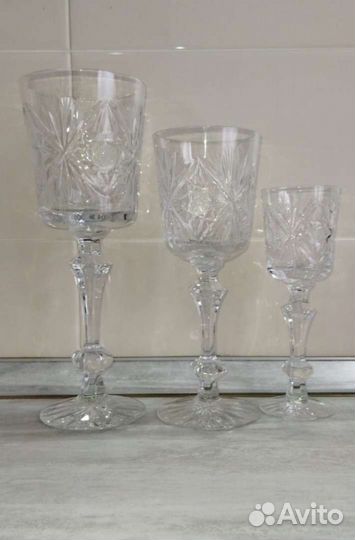 Фужер Хрусталь на ножке СССР