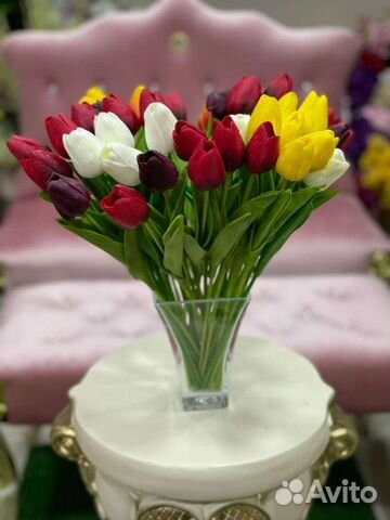 Тюльпаны Turkey силиконовые оригинал шикарные