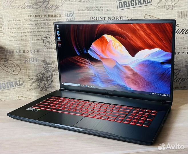 17.3 144Hz MSI в идеале i5-10500H, RTX 3050