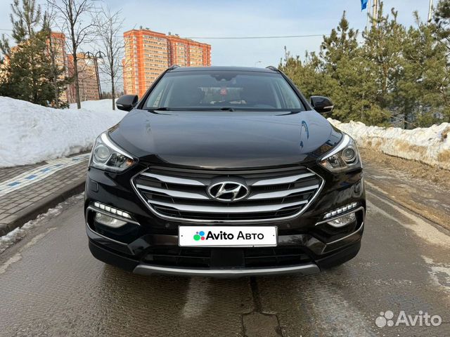 Hyundai Santa Fe 2.2 AT, 2017, 131 000 км объявление продам
